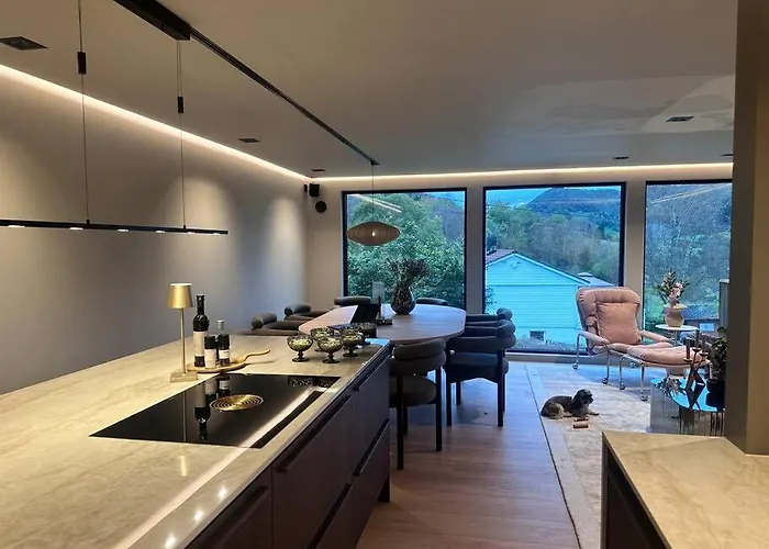 Eksklusiv Enebolig Med Jacuzzi Villa Bergen