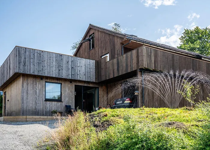 Eksklusiv Enebolig Med Jacuzzi Берген