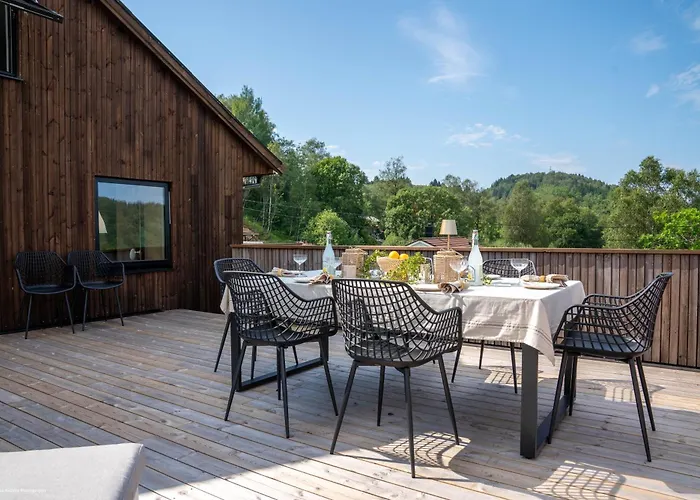 Eksklusiv Enebolig Med Jacuzzi Villa Bergen